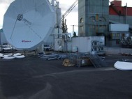 Bcom facility in Geneva equipped with a 7.6m Ku-band autotracking Antenna for tactical support
